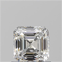 Diamante Natural 0.91 quilates, Asscher , Color F, claridad VVS1 y certificado GIA