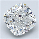Diamante Natural 2.53 quilates, Del cojín , Color G, claridad VS1 y certificado GIA