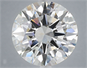 Lab Grown Diamond 6.04 Carats, Round with Excellent Cut, E Color, VVS2 Clarity and Certified by IGI