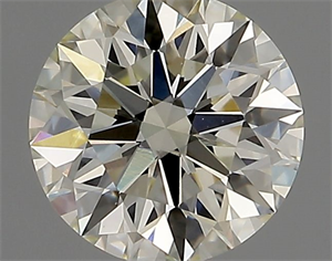 Picture of Natural Diamond 0.71 Carats, Round with Excellent Cut, J Color, VS1 Clarity and Certified by IGI