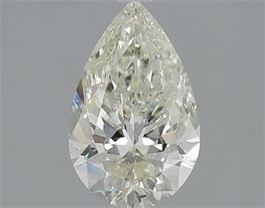 Picture of Natural Diamond 1.50 Carats, Pear with  Cut, K Color, SI2 Clarity and Certified by IGI