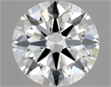 Diamante Natural 1.02 quilates, Redondo , Color F, claridad IF y certificado GIA