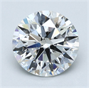 Diamante Natural 1.70 quilates, Redondo , Color G, claridad SI1 y certificado GIA