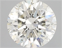 Natural Diamond 1.02 Carats, Round with Very Good Cut, K Color, SI1 Clarity and Certified by GIA