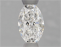 Diamante Natural 0.40 quilates, Ovalado , Color E, claridad VS2 y certificado GIA