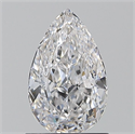 Diamante Natural 1.17 quilates, De pera , Color E, claridad VS2 y certificado GIA
