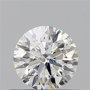 Foto Diamante Natural 0.52 quilates, Redondo , Color G, claridad I1 y certificado GIA de