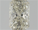 Natural Diamond 0.51 Carats, Radiant with  Cut, K Color, VS2 Clarity and Certified by GIA