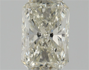 Picture of Natural Diamond 0.51 Carats, Radiant with  Cut, K Color, VS2 Clarity and Certified by GIA