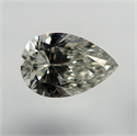 Natural Diamond 0.18 Carats, Pear with  Cut, I Color, SI1 Clarity and Certified by GIA