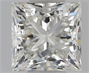 Natural Diamond 1.01 Carats, Princess with  Cut, I Color, VS1 Clarity and Certified by GIA