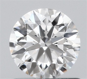 Picture of Natural Diamond 0.70 Carats, Round with Excellent Cut, F Color, VVS2 Clarity and Certified by GIA