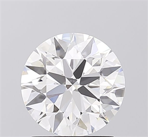 Picture of Lab Grown Diamond 1.52 Carats, Round with Ideal Cut, D Color, VS1 Clarity and Certified by IGI