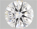 Lab Grown Diamond 2.74 Carats, Round with Ideal Cut, E Color, VS2 Clarity and Certified by IGI