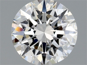 Picture of Natural Diamond 0.80 Carats, Round with Excellent Cut, F Color, VVS2 Clarity and Certified by GIA