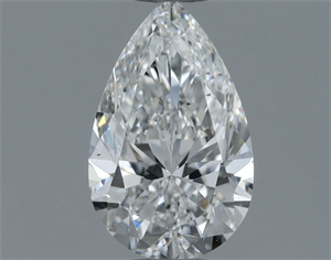 Foto Diamante Natural 0.80 quilates, De pera , Color F, claridad SI1 y certificado GIA de