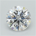 Del inventario de diamantes de laboratorio, 1.05 quilates, Redondo , Color D, claridad IF y certificado IGI