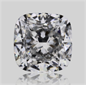 Natural Diamond 0.50 Carats, Cushion with  Cut, D Color, VVS2 Clarity and Certified by GIA