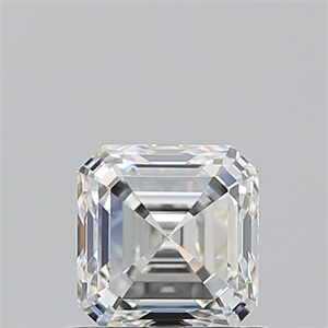 Foto Diamante Natural 0.91 quilates, Asscher , Color I, claridad VVS1 y certificado GIA de