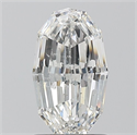 Natural Diamond 1.50 Carats, Oval with  Cut, H Color, SI2 Clarity and Certified by GIA