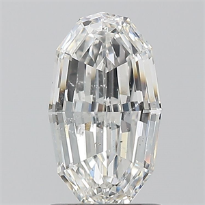 Picture of Natural Diamond 1.50 Carats, Oval with  Cut, H Color, SI2 Clarity and Certified by GIA