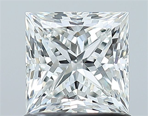 Picture of Natural Diamond 1.01 Carats, Princess with  Cut, G Color, VS2 Clarity and Certified by GIA