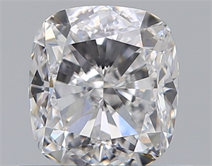 Foto Diamante Natural 0.80 quilates, Del cojín , Color D, claridad VVS2 y certificado GIA de