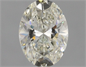 Natural Diamond 1.21 Carats, Oval with  Cut, L Color, VS1 Clarity and Certified by GIA