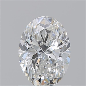 Picture of Natural Diamond 1.01 Carats, Oval with  Cut, F Color, VS2 Clarity and Certified by GIA