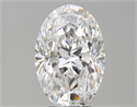 Natural Diamond 5.16 Carats, Oval with  Cut, E Color, SI1 Clarity and Certified by GIA
