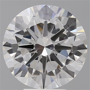 Picture of Lab Grown Diamond 5.58 Carats, Round with Excellent Cut, E Color, VVS2 Clarity and Certified by IGI
