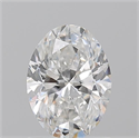 Natural Diamond 1.20 Carats, Oval with  Cut, F Color, SI2 Clarity and Certified by GIA