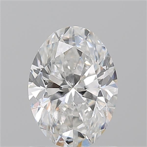 Picture of Natural Diamond 1.20 Carats, Oval with  Cut, F Color, SI2 Clarity and Certified by GIA