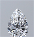 Diamante Natural 0.30 quilates, De pera , Color D, claridad VS2 y certificado GIA