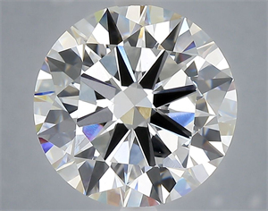 Picture of Lab Grown Diamond 6.03 Carats, Round with Excellent Cut, E Color, VVS2 Clarity and Certified by IGI