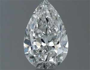 Picture of Natural Diamond 0.70 Carats, Pear with  Cut, H Color, VS2 Clarity and Certified by GIA