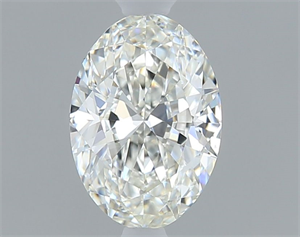 Picture of Natural Diamond 0.40 Carats, Oval with  Cut, H Color, VVS1 Clarity and Certified by GIA
