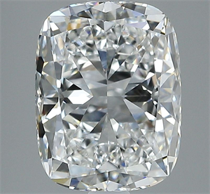 Picture of Natural Diamond 2.50 Carats, Cushion with  Cut, F Color, VVS2 Clarity and Certified by GIA