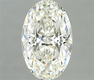 Picture of Natural Diamond 1.02 Carats, Oval with  Cut, H Color, VVS2 Clarity and Certified by IGI
