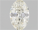 Natural Diamond 1.02 Carats, Oval with  Cut, J Color, VS1 Clarity and Certified by GIA