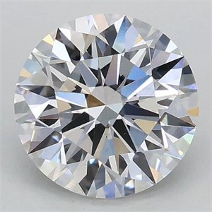 Picture of Lab Grown Diamond 1.09 Carats, Round with Ideal Cut, D Color, VS1 Clarity and Certified by IGI