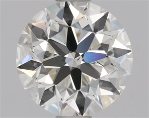 Picture of Natural Diamond 0.80 Carats, Round with Excellent Cut, I Color, VS2 Clarity and Certified by GIA