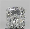 Natural Diamond 1.51 Carats, Radiant with  Cut, G Color, SI2 Clarity and Certified by GIA