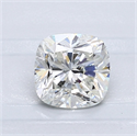 Diamante Natural 1.02 quilates, Del cojín , Color G, claridad SI1 y certificado GIA