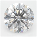 Lab Grown Diamond 4.00 Carats, Round with Ideal Cut, D Color, VVS1 Clarity and Certified by IGI