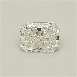 Foto Diamante Natural 0.38 quilates, Radiante , Color F, claridad SI1 y certificado GIA de