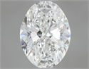 Diamante Natural 0.58 quilates, Ovalado , Color G, claridad VS1 y certificado GIA