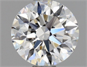 Natural Diamond 0.72 Carats, Round with Excellent Cut, G Color, VVS1 Clarity and Certified by GIA