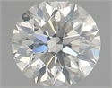 Natural Diamond 0.70 Carats, Round with Excellent Cut, K Color, SI2 Clarity and Certified by GIA