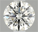 Diamante Natural 0.55 quilates, Redondo , Color I, claridad VVS1 y certificado IGI
